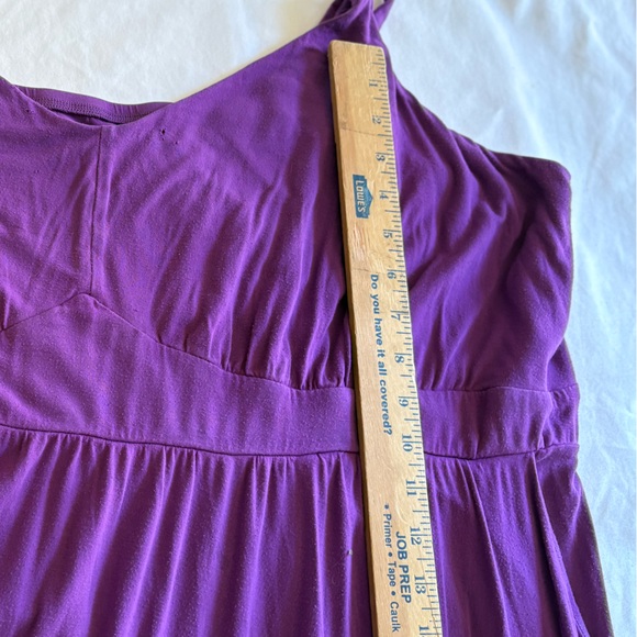 Torrid Purple Maxi Dress Size 6 Plus Size Pockets - Picture 8 of 13